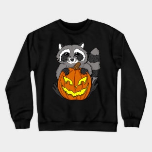 Halloween Trash Panda Crewneck Sweatshirt